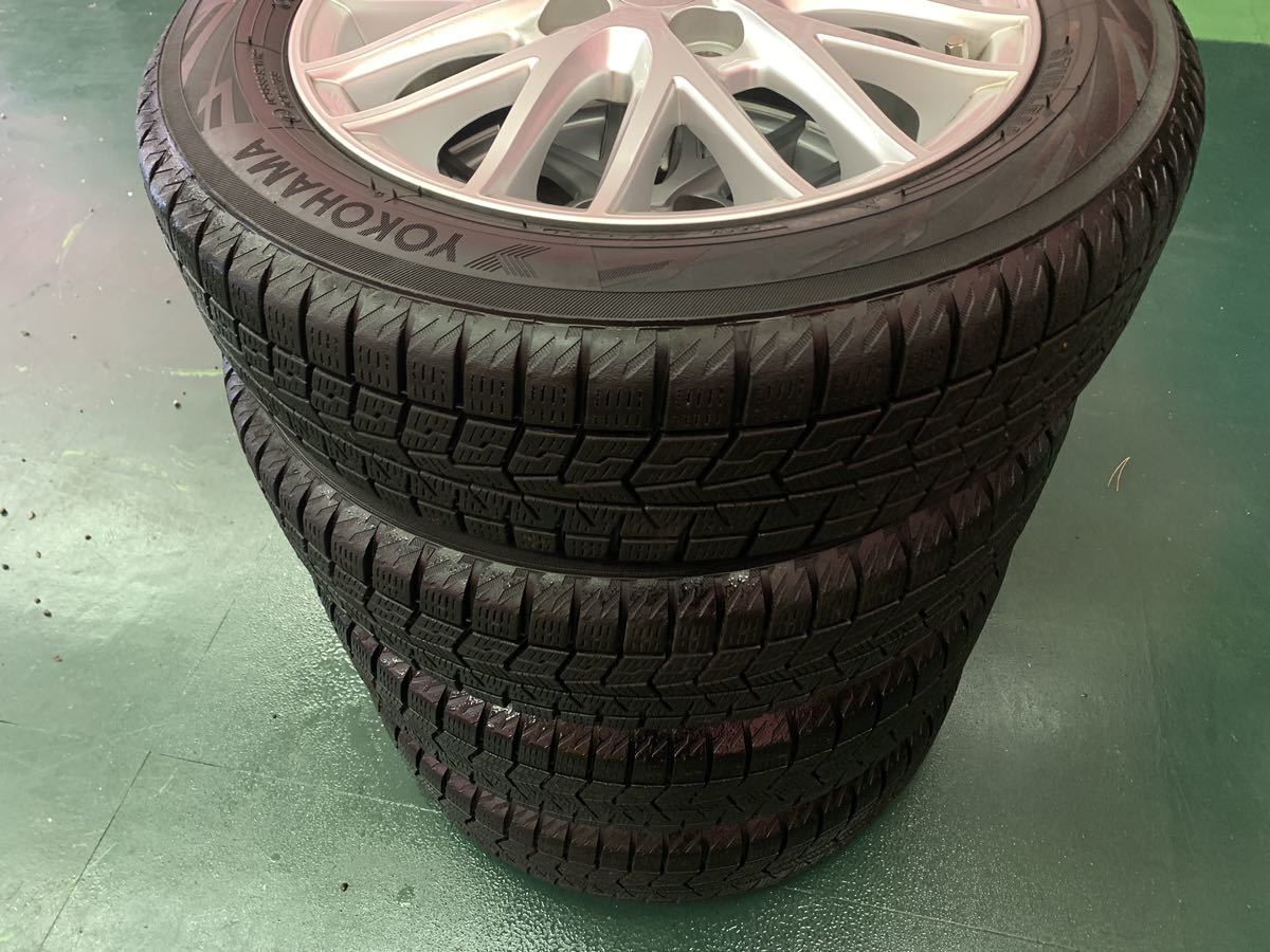 ダイハツ　タント純正アルミホイール＋アイスガードiG 70スタッドレス　155/65R14 4本セット_画像8