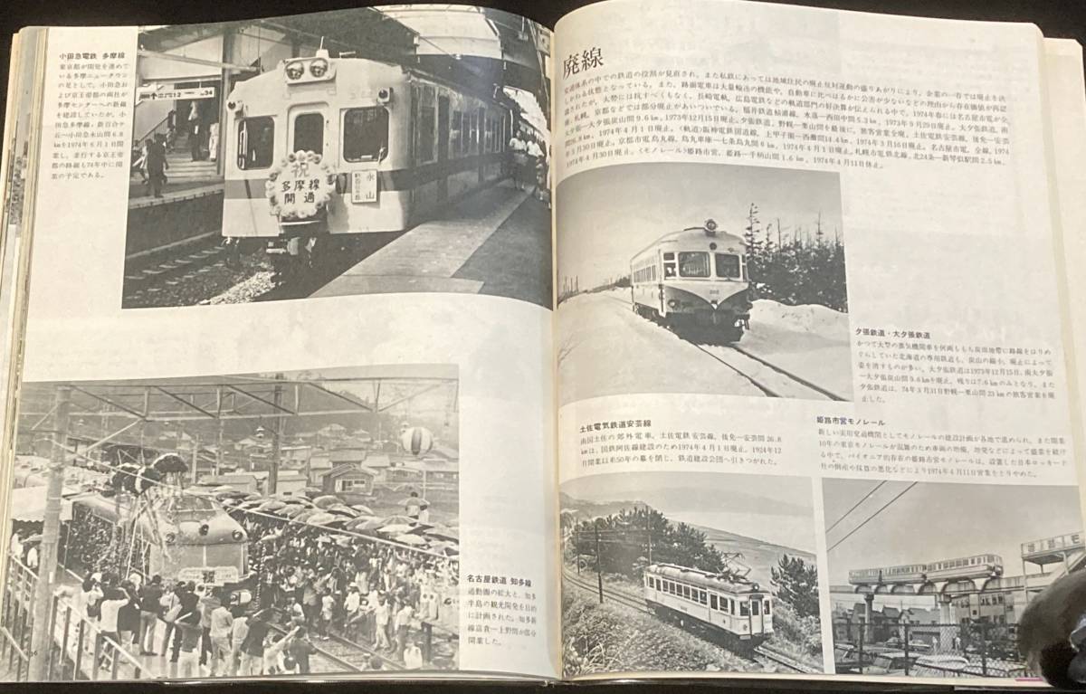 世界の鉄道 1975年版　蒸気機関車C10 C11 C12/日本のローカル私鉄/ヨーロッパ豪華列車_画像8