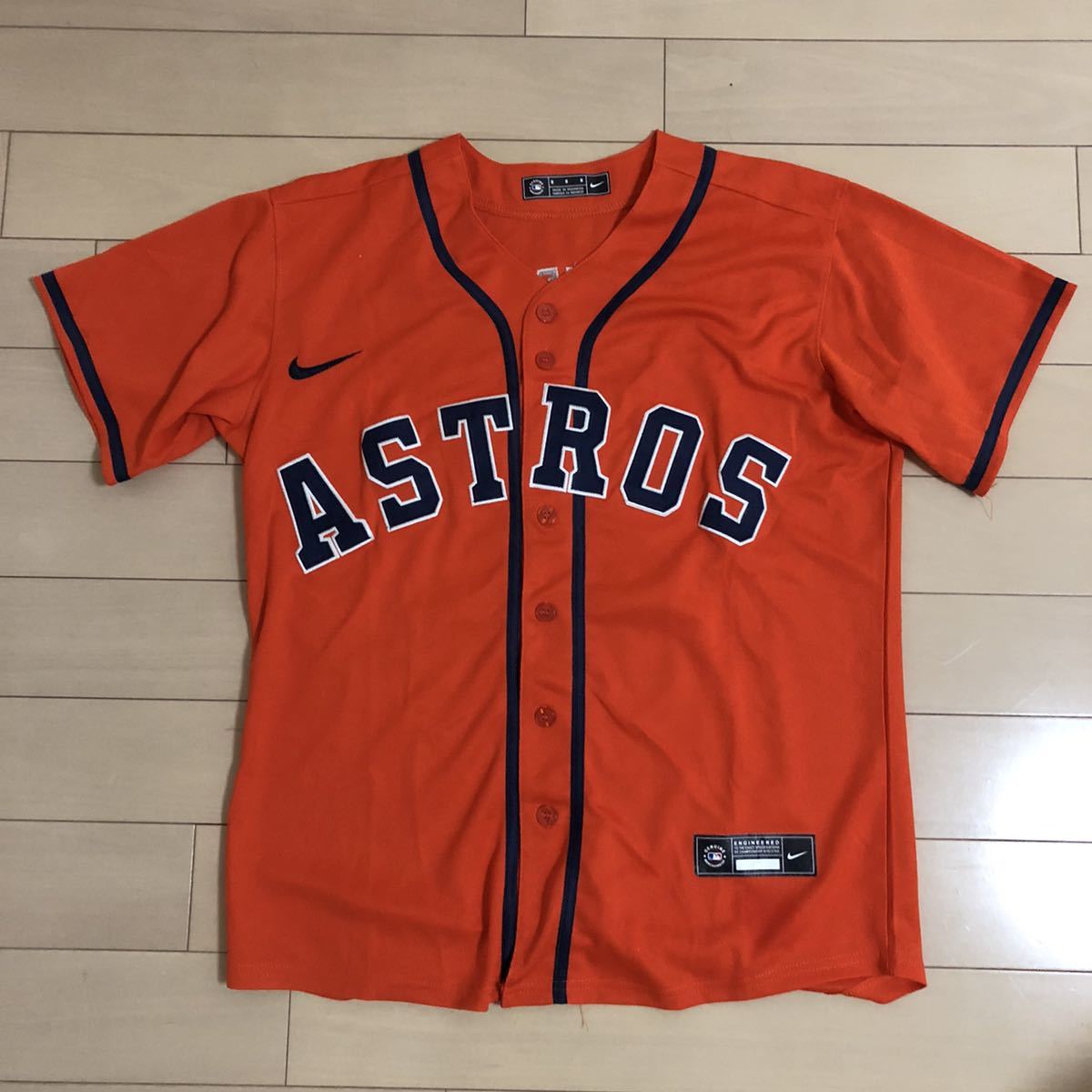 MLB Униформа Astros Bregman Baseball Major Uniform M