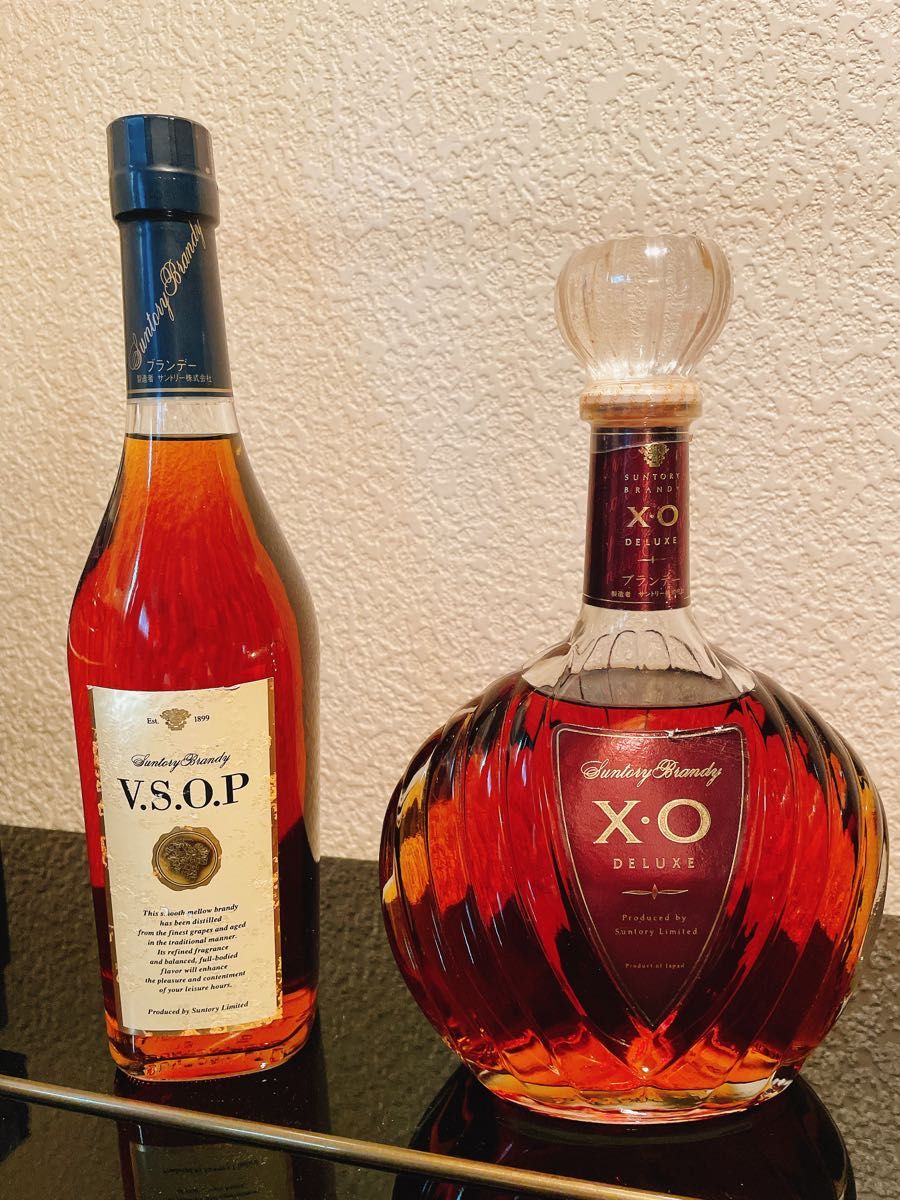 SUNTORY BRANDY X O DELUXE V S O P 計 2本セット|Yahoo!フリマ SUNTORY BRANDY X O DELUXE V S O P 計 2本セット|Yahoo!フリマ