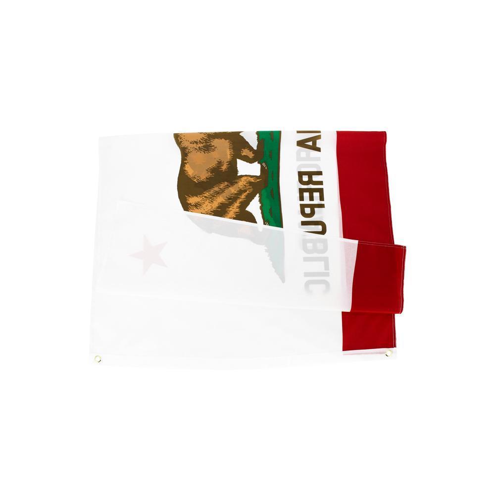 【送料無料・新品】特大 カリフォルニア 州旗 90cm×150cm フラッグ バナー 旗 タペストリー アメリカン雑貨 USA ガレージインテリアにも_画像3
