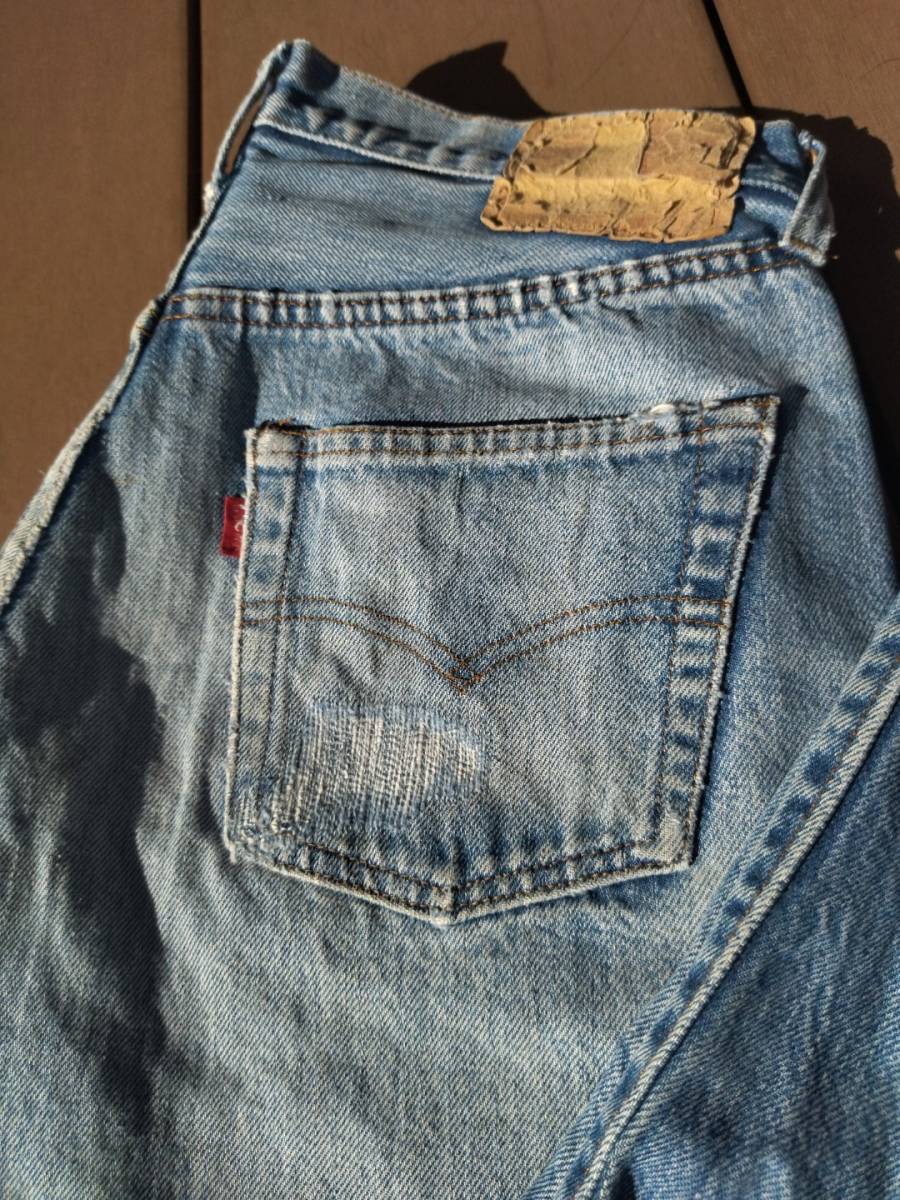 ★送料無料★Levi's 501★赤耳★オリジナル★ビンテージ★検）80s 505 66 前期 後期 赤耳 XX ビッグE BigE RED LINE ゴールデンサイズ _画像5