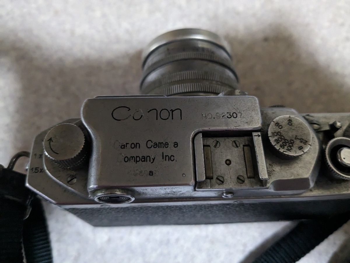 Canon キャノン 古いカメラ 詳細不明 中古現状品_画像3