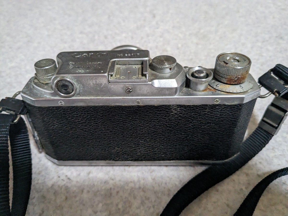 Canon キャノン 古いカメラ 詳細不明 中古現状品_画像2