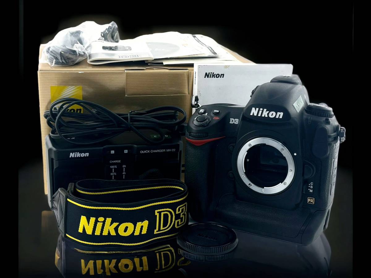 １着でも送料無料 D3 ニコン Nikon 9T5☆シャッターOK☆ デジタル一眼