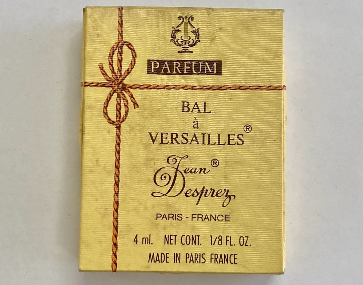TH ジャンデプレ Jean Desprez バラ ベルサイユ Bala Versailles パルファム 4mL 香水 残多 アンティーク