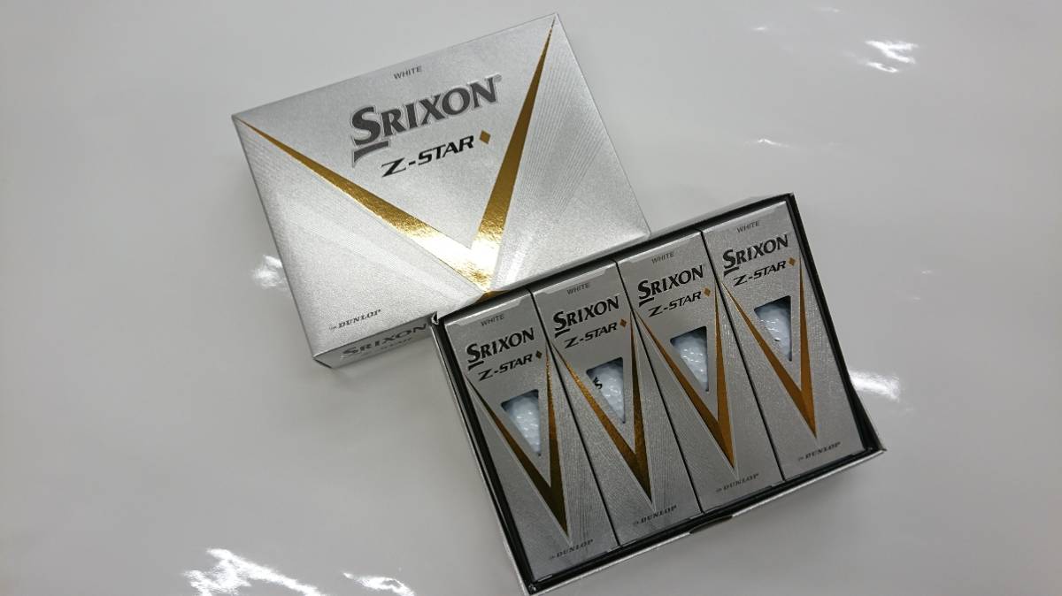 【2023最新商品】【正規品】スリクソン　Z-STARダイヤモンド　ボール　2ダース【新品】【送料無料】SRIXON （2023NEW Z-STARボール）