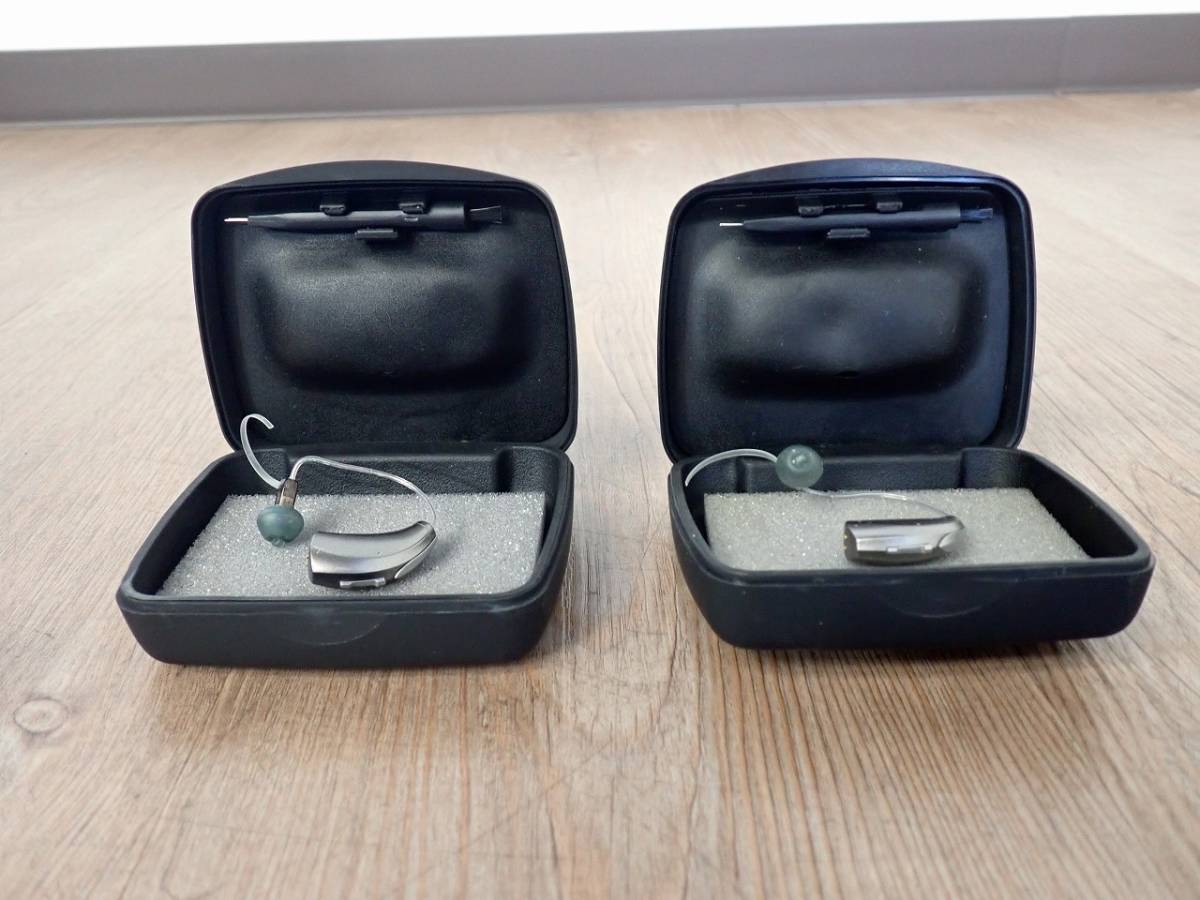  used beautiful goods hearing aid StarKey Livio 1000a Star key libio series ear .. type rechargeable compilation sound vessel height sound quality both ear light times ~ -ply times for 2022 year 