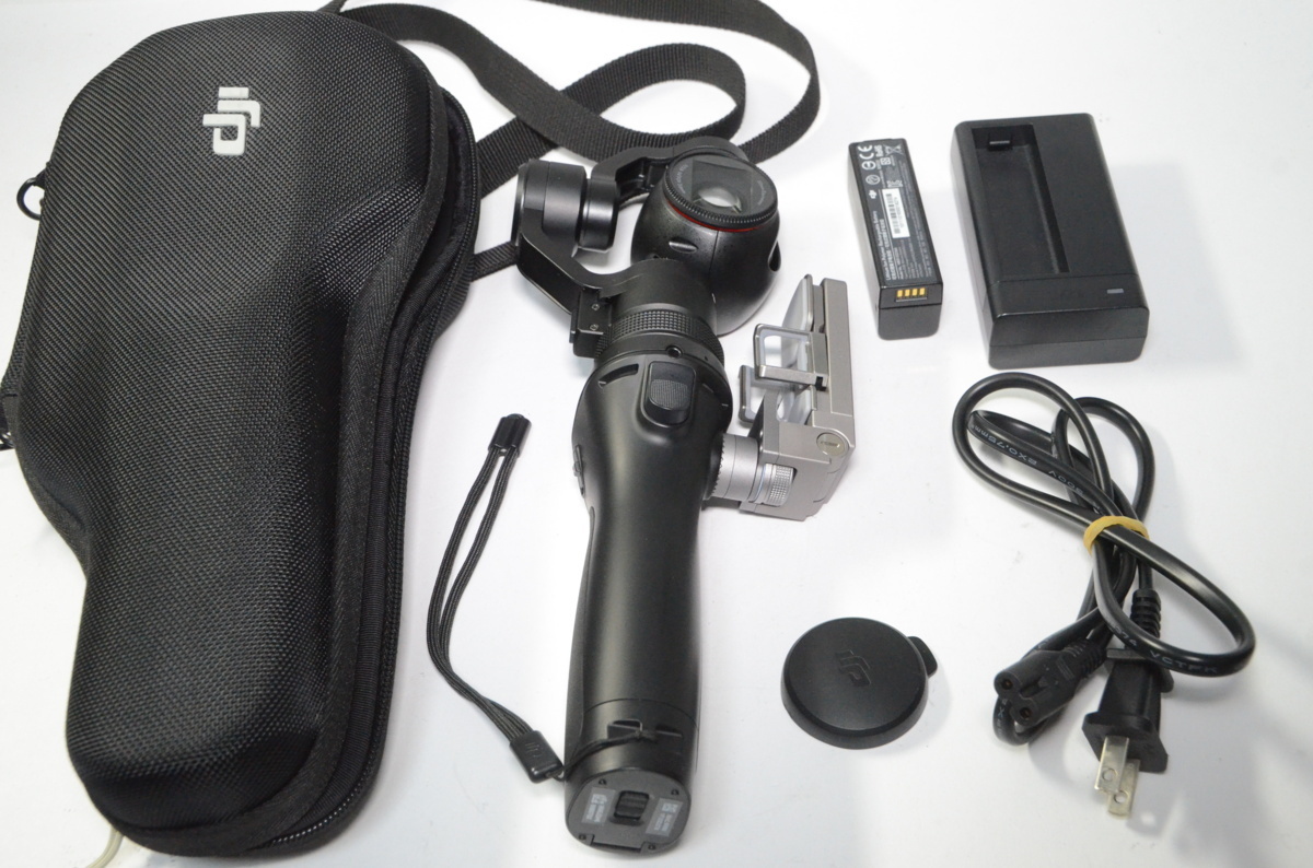 [ present condition goods with translation battery deterioration ]dji OSMO 3D hand . Gin bar case attaching [X1619