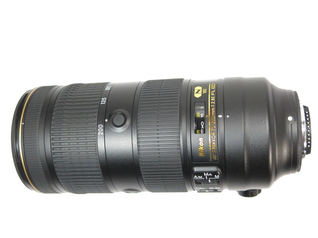 【 中古品 】Nikon AF-S NIKKOR 70-200mm F2.8E FL ED VR ナノクリスタル 純正フード 純正ケースC 説明書 元箱付 ニコンレンズ [管Ni1523]_画像2