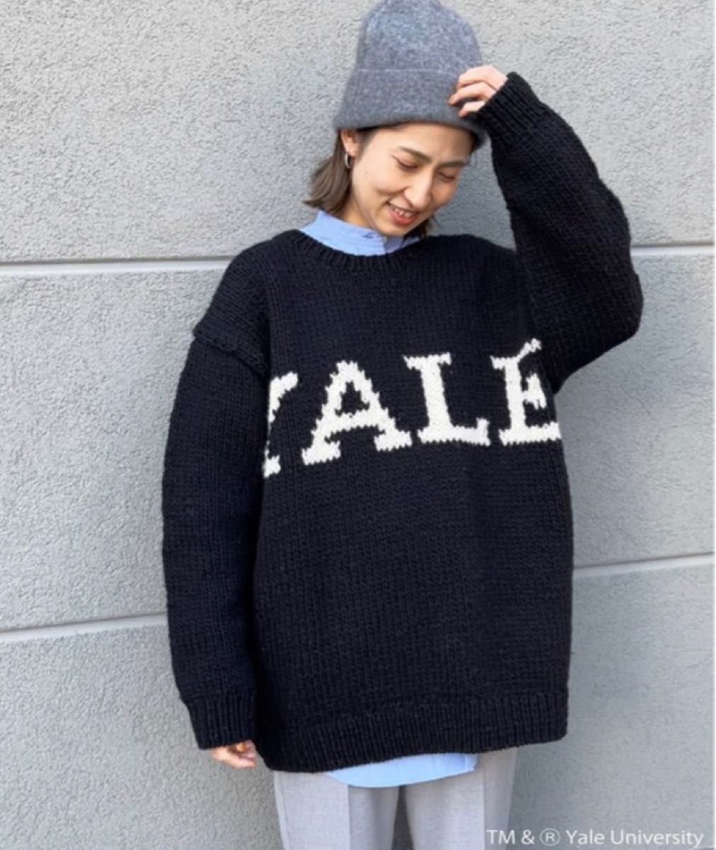 新品︎FRAMeWORK ︎YALE WOOL HAND KNITTING 新品︎FRAMeWORK ︎YALE WOOL HAND KNITTING