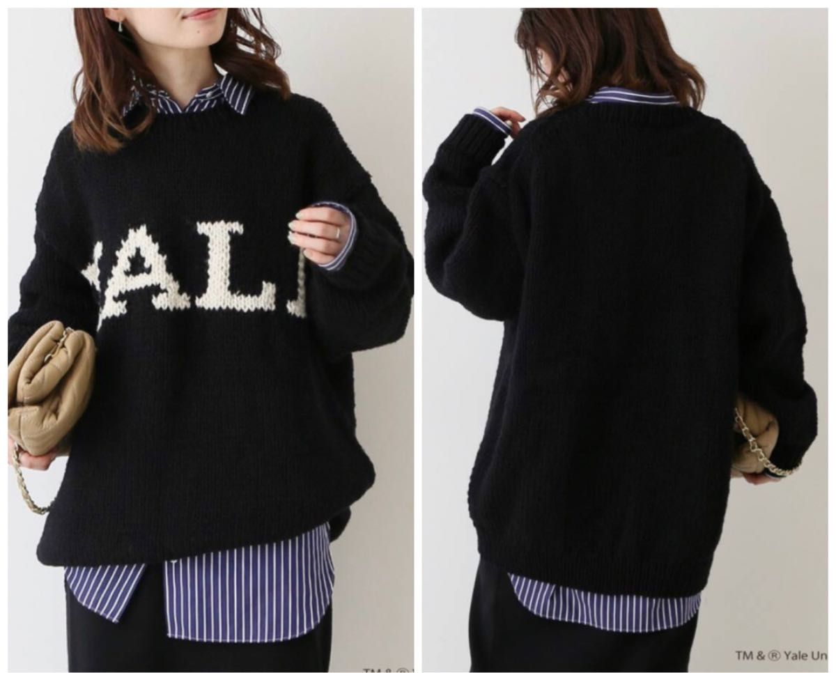 新品︎FRAMeWORK ︎YALE WOOL HAND KNITTING 新品︎FRAMeWORK ︎YALE WOOL HAND KNITTING