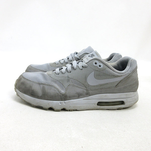 y■【28cm】ナイキ/NIKEエアマックス ワンAIR MAX 1 ULTRA 2.0 ESSENTIALランニング■灰MENS/14【中古】_画像1