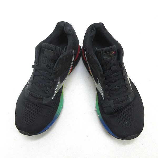 s■【28cm】ミズノ/mizuno ランニングシューズ/ウエーブライダー 23/ J1GC190373■黒/MENS/27【中古】の画像2