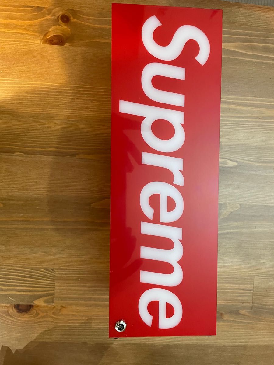 Supreme Box Logo Lamp Red シュプリーム ボックスロゴ ランプ Supreme Box Logo Lamp Red シュプリーム ボックスロゴ ランプ