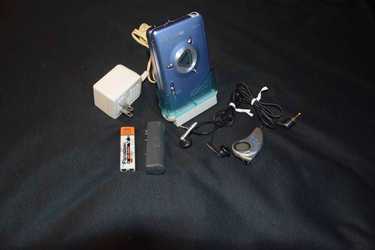  Panasonic Panasonic cassette player RQ-SX73 blue (2)