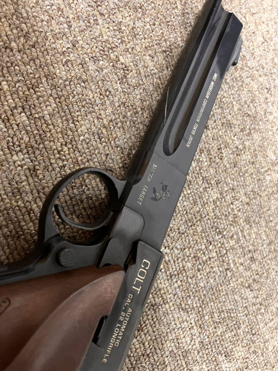 MGC MATCH TARGET COLT CAL.22 樹脂製モデルガン コルト_画像2