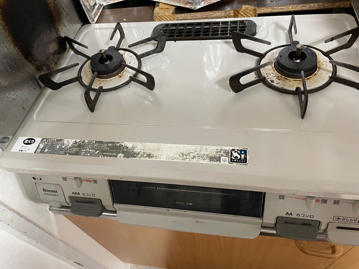 リンナイ Rinnai LPガスコンロ 2口 RTE594BE2|Yahoo!フリマ(旧 リンナイ Rinnai LPガスコンロ 2口 RTE594BE2|Yahoo!フリマ(旧