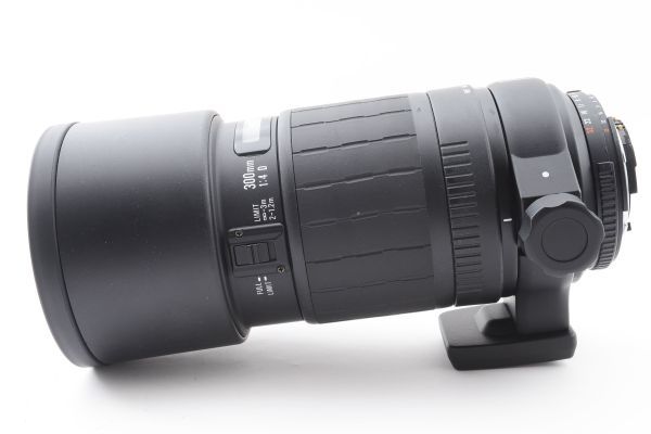 [Rank:AB] 希少 Sigma Apo 300mm F4 D AF 単焦点 超望遠 レンズ シグマ ニコン Nikon F セミ大口径 サンヨン 完動美品 フード組込式 #5854_画像6