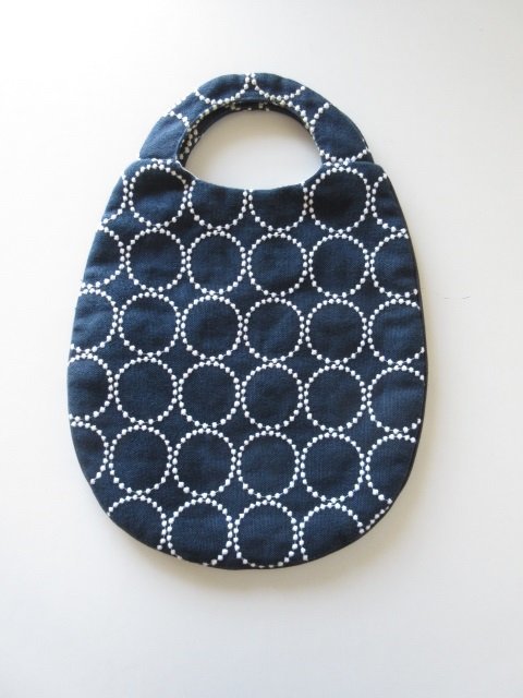 mina perhonen / ミナペルホネン tambourine エッグバッグ NAVY / 刺繍 ハンドバッグ トートバッグ_画像3