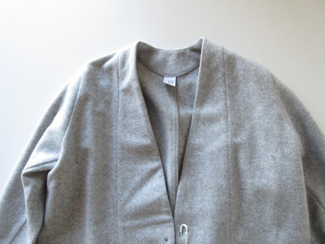  beautiful goods NO CONTROL AIR /no- control air NC192TD baby ram wool in Ray knitted melt n jacket XS L.GRAY / cardigan 