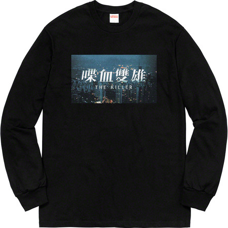 Supreme 18FW Week10 The Killer L/S Tee Black Small 国内正規 Supreme 18FW Week10 The Killer L/S Tee Black Small 国内正規