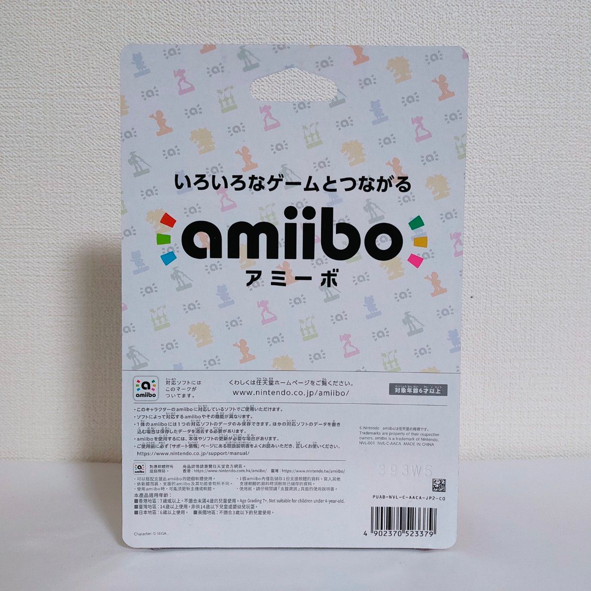【送料無料】アミーボ amiibo  ソニック (大乱闘スマッシュブラザーズシリーズ)