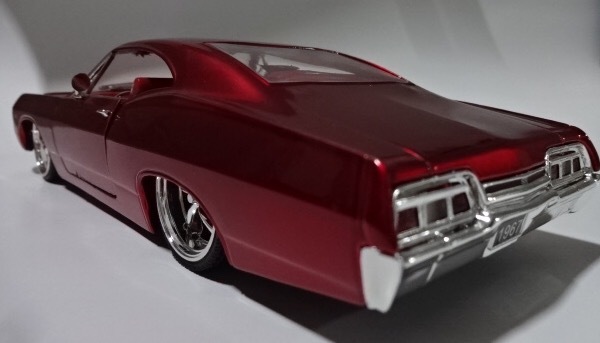 JADA 1/24 1967 Chevy Impala Street Low Lowrider '67 シェビー インパラ ローライダーの画像2