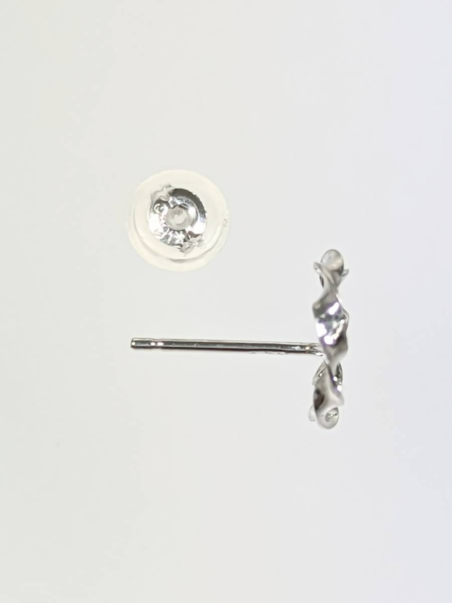 {. shop } lease design white gold stud earrings!