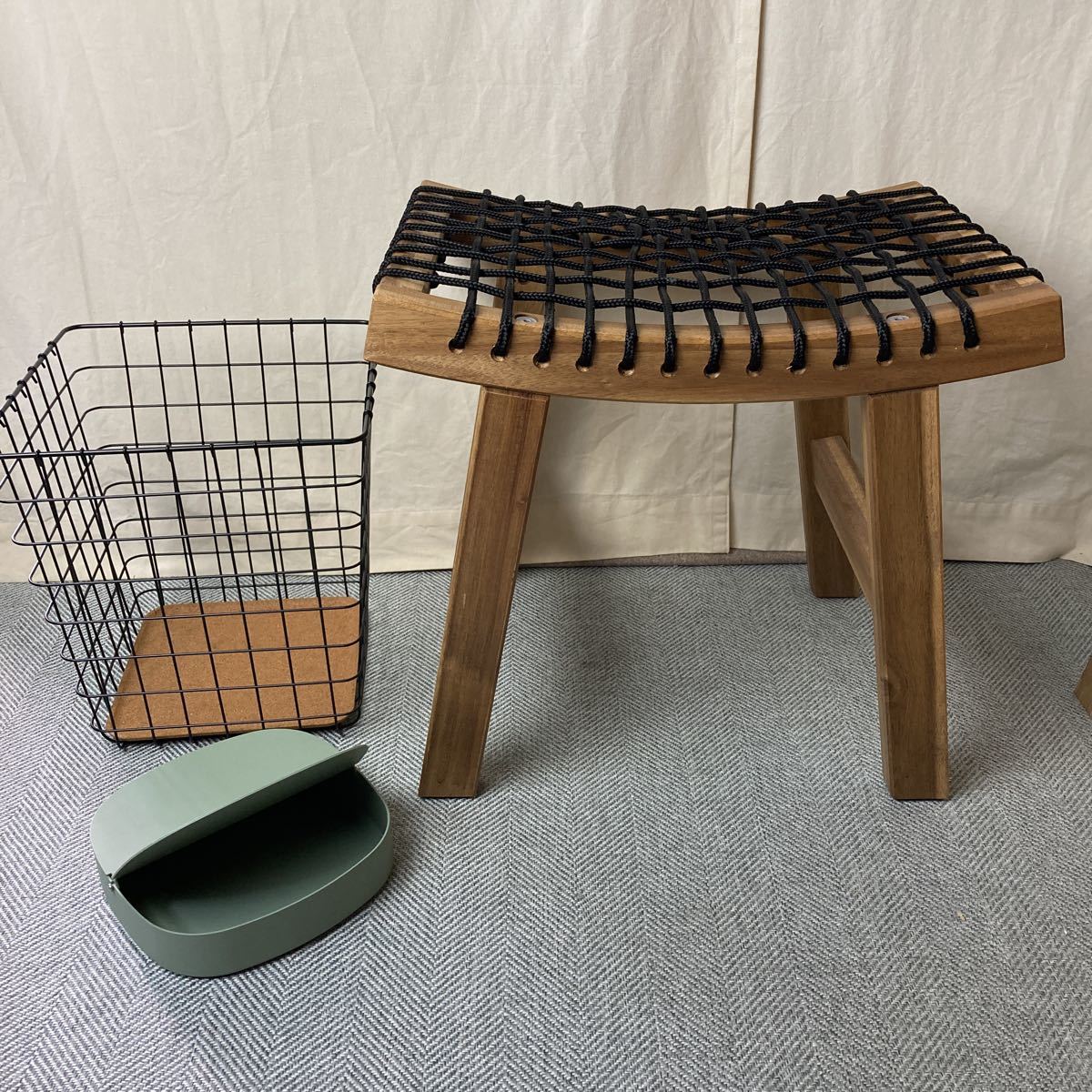 IKEA スタックホルメン スツール STACKHOLMEN/PLEJA バスケット IKEA スタックホルメン スツール STACKHOLMEN/PLEJA バスケット