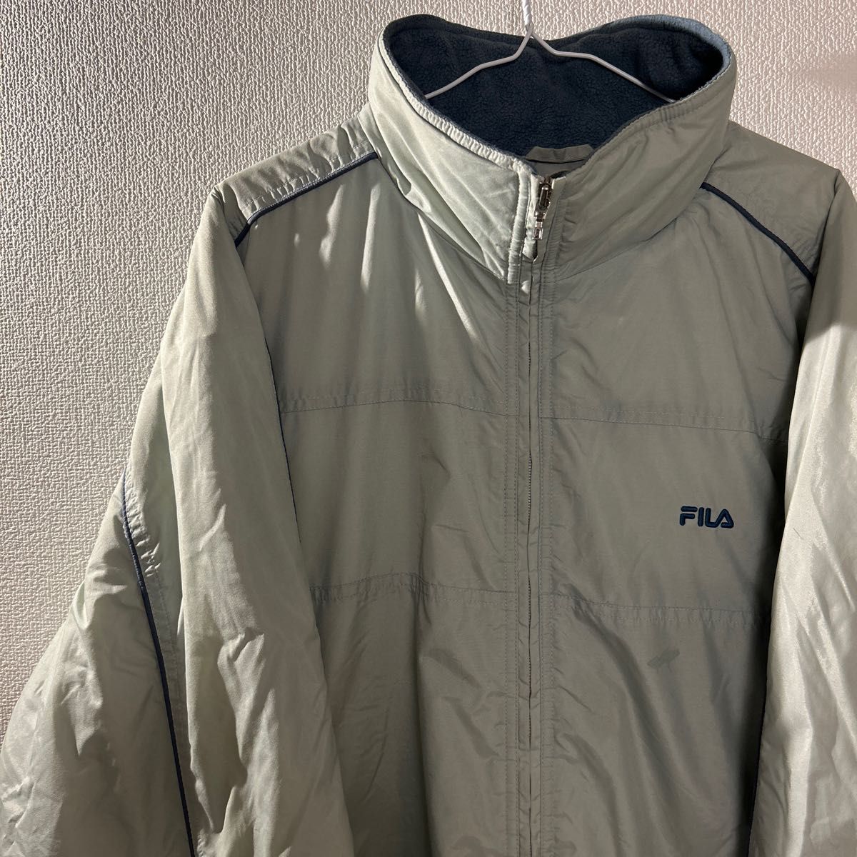 【FILA】ナイロンジャケット USA 古着 メンズXL オーバーサイズ