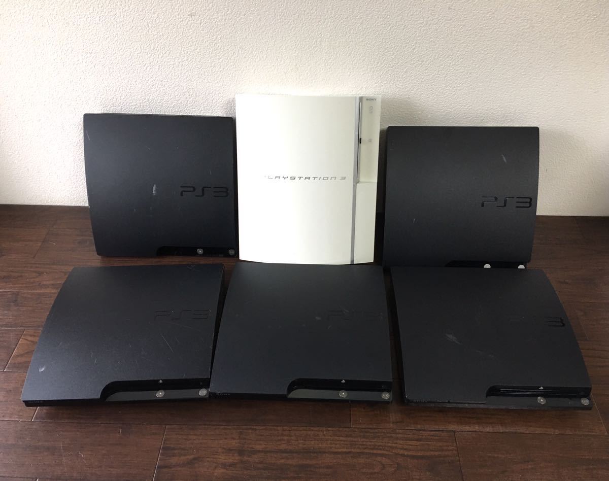 SONY ソニー PS3本体 CECH-2000A /CECHL00/まとめ6台 通電確認済みNo07