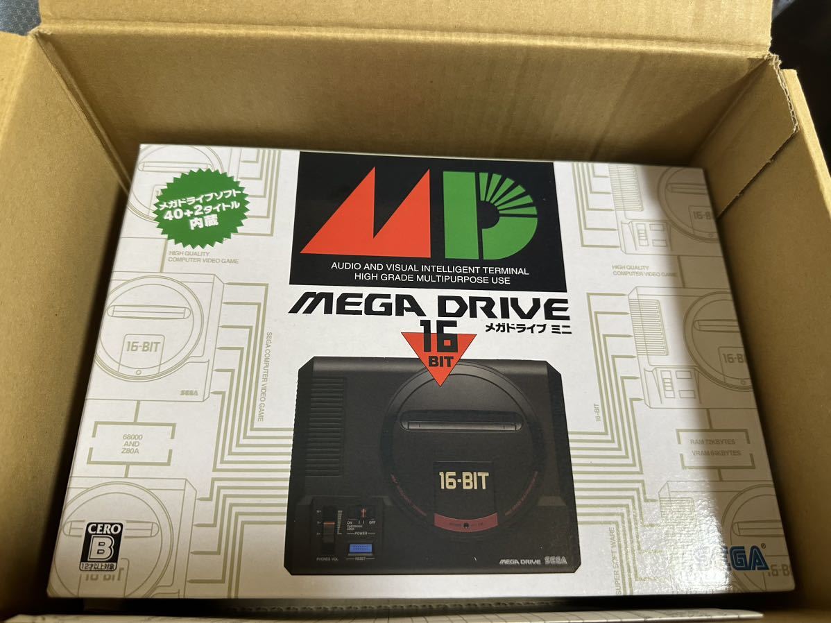 新品】SEGA セガ メガドライブミニ-