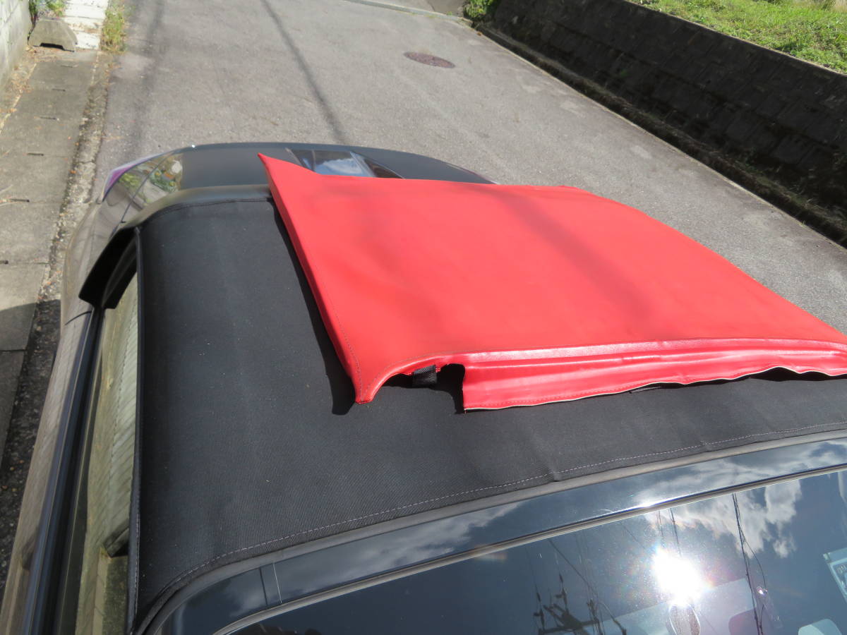 S660ロールトップ 幌カバージャケット 赤色（中古品 送無料）(外装 