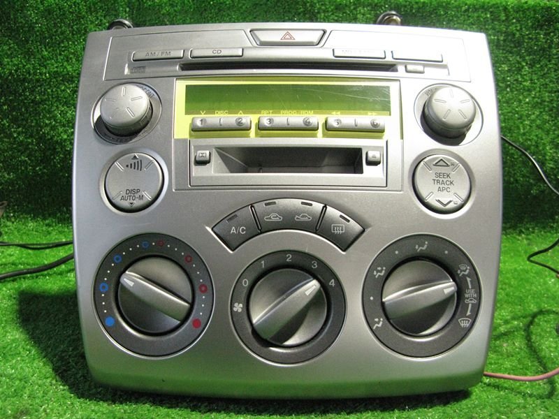 [psi] Mazda DY3W DY5W Demio оригинальный CD* кассета аудио рабочее состояние подтверждено 
