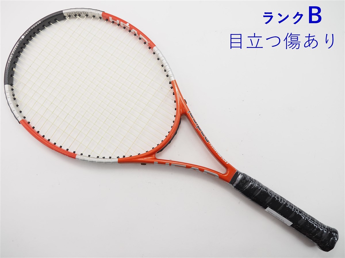 中古 テニスラケット ヘッド リキッドメタル ラジカル OS (G2)HEAD LIQUIDMETAL RADICAL OS_画像1