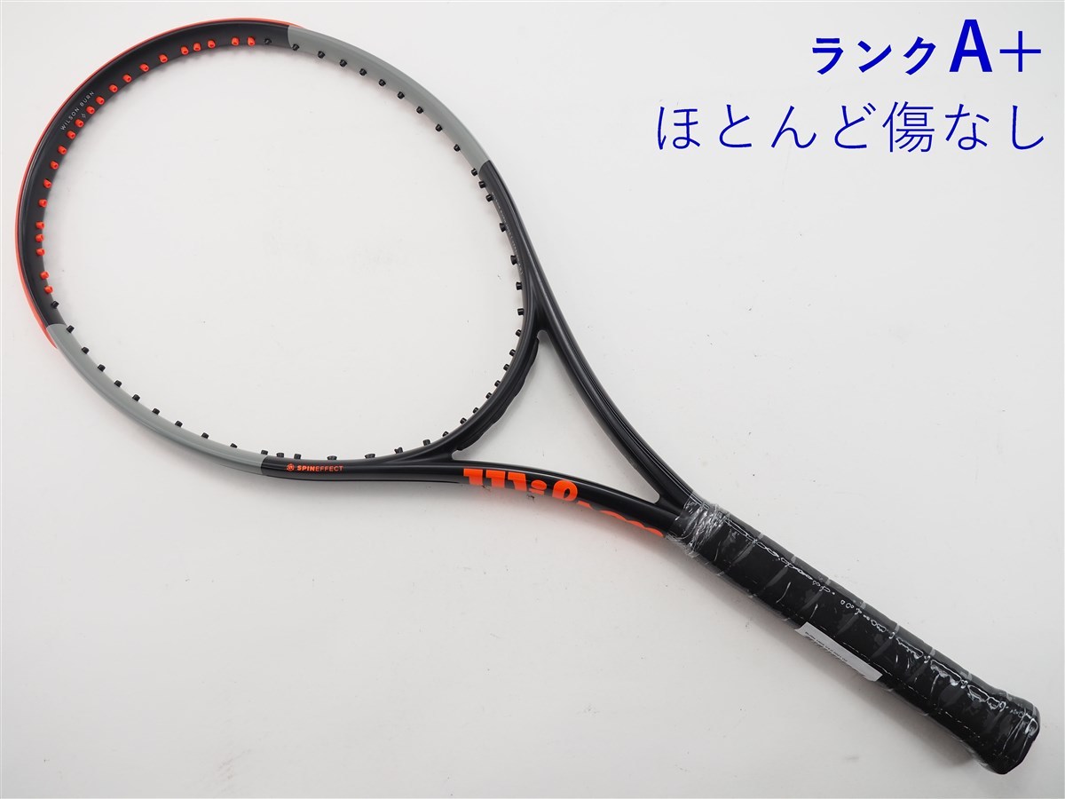 中古 テニスラケット ウィルソン バーン 100エス バージョン4.0 2021年モデル (G2)WILSON BURN 100S V4.0 2021_画像1