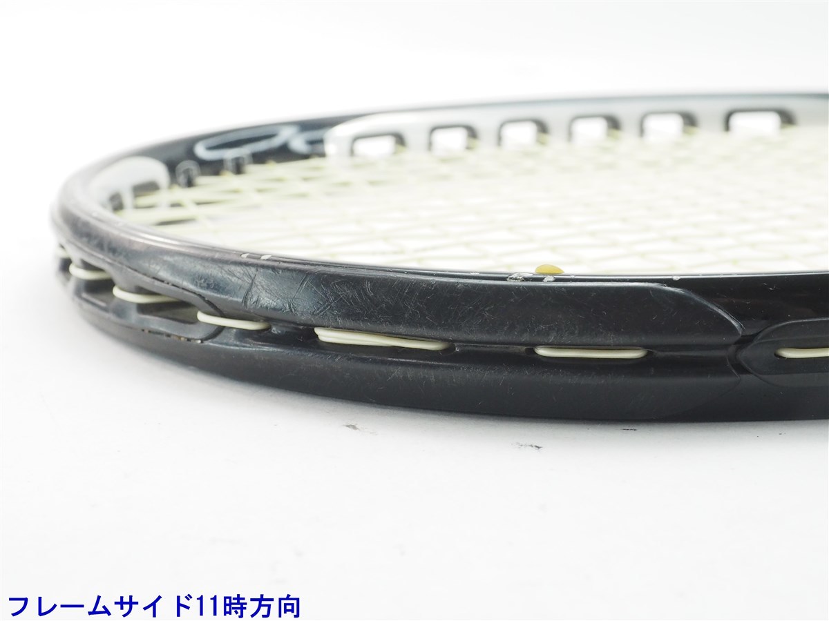 中古 テニスラケット プリンス オースリー スピードポート ブラック ライト 2007年モデル (G2)PRINCE O3 SPEEDPORT BLACK LITE 2007_画像6