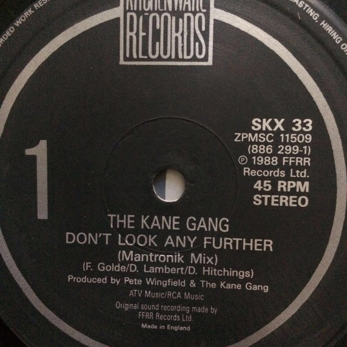 12’ The Kane Gang-Don’t Look Any Further_画像2