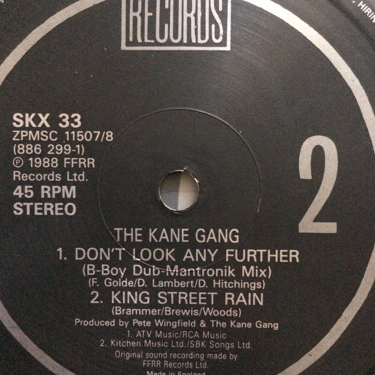 12’ The Kane Gang-Don’t Look Any Further_画像3