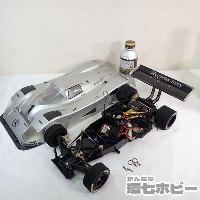 0QY12◇当時物 タミヤ 1/10 メルセデスベンツ C11 キット 受信機 ATRAS