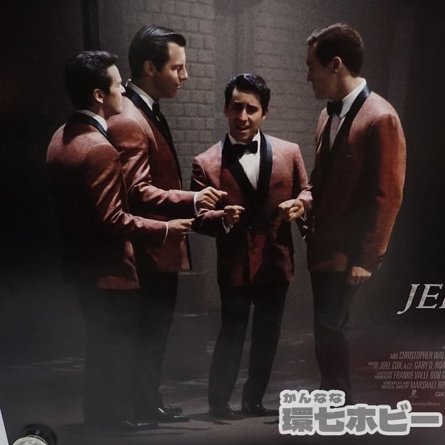 0QB8◆概ね美品 当時物 ワーナーブラザーズ JERSEY BOYS ジャージー・ボーイズ B2 ポスター/クリント・イーストウッド 映画 送:-/_画像6