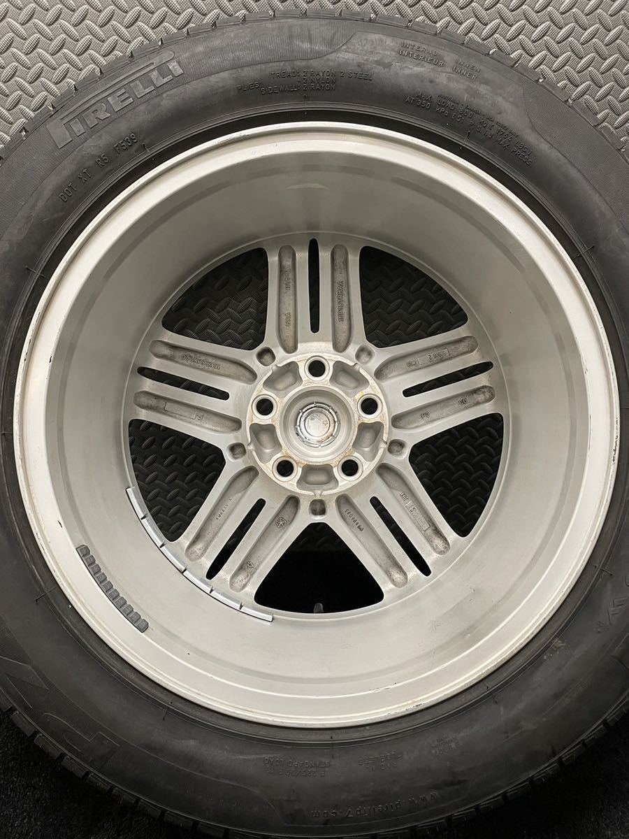 225/60R18 PIRELLI/P7 06年製 CHRYSLER 300C 18インチ 7.5J＋24 115 5H 夏タイヤ 4本 ピレリ クライスラー ダッチ マグナム (12-B427)_画像10