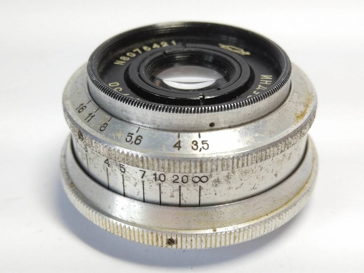 インダスター50 Industar 50MM TESSAR M39 1960年製です。 #1031B_画像2