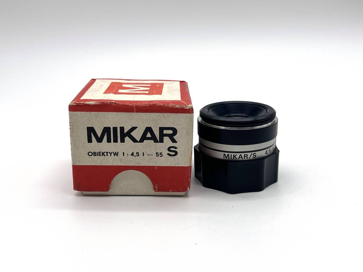 ほぼ新品の M42 インダスターMIKAR/S 引き伸ばし用レンズ55MM #2328B_画像1