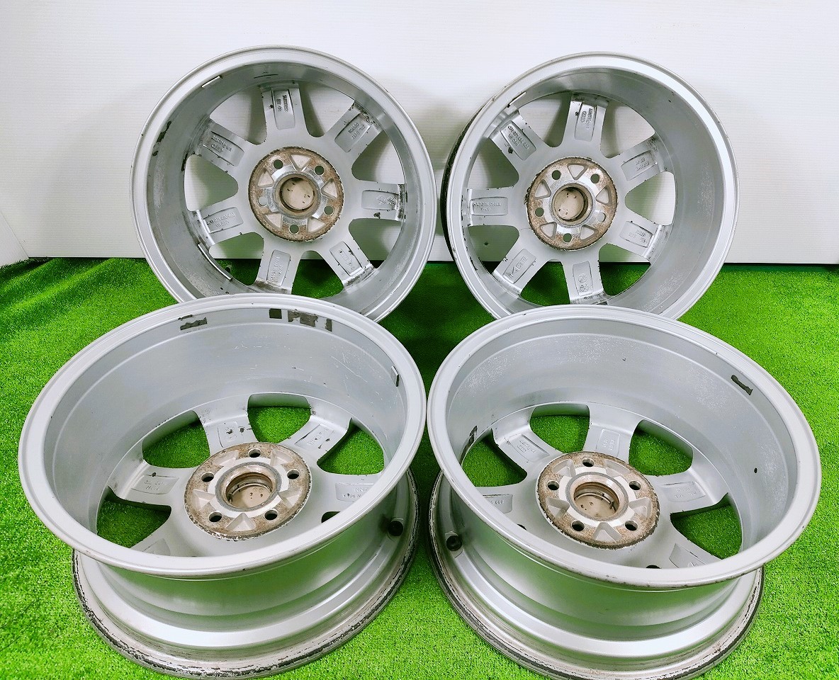 ◆Audi純正◆16x7J +42 5穴 112 中古 アルミホイール 4本【宮城発 送料無料】MYG-A10441_画像10