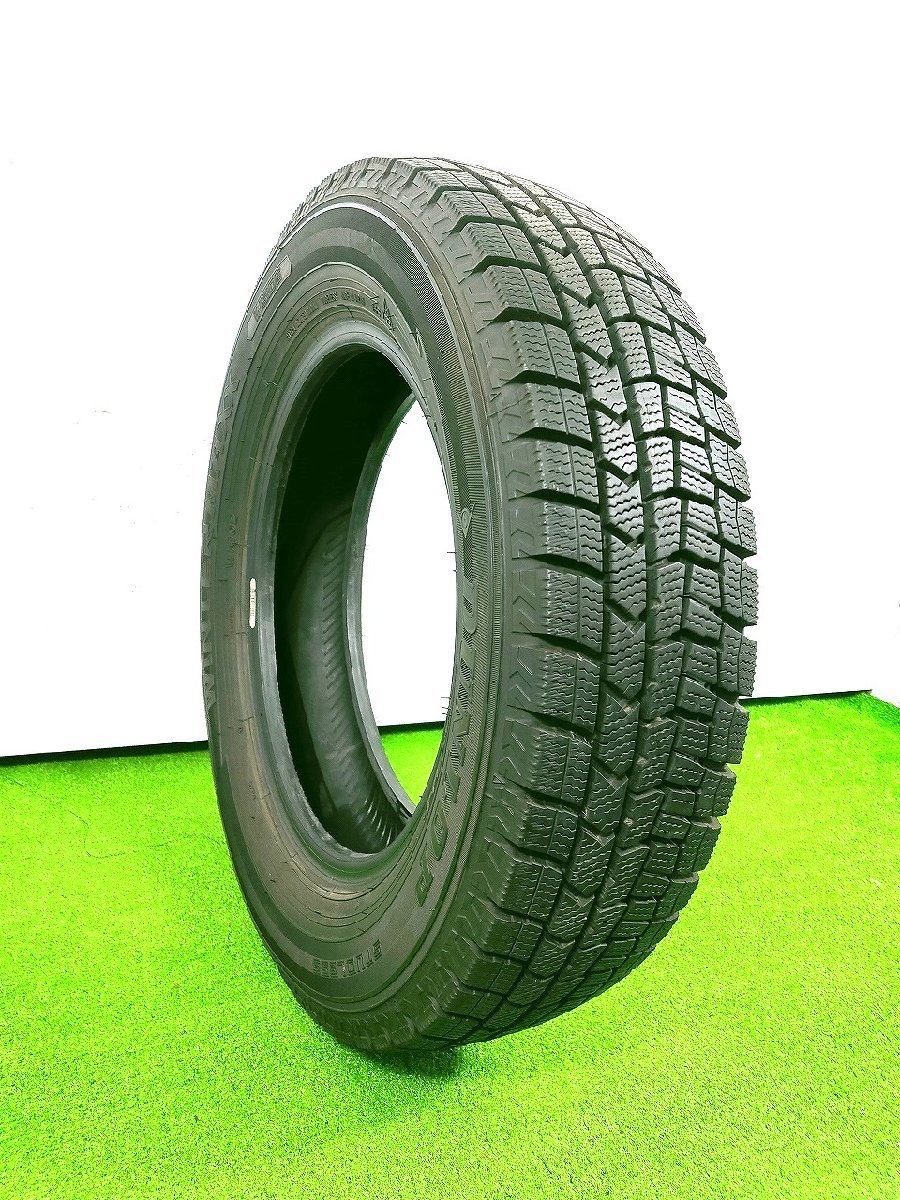 ダンロップ WINTER MAXX WM02★155/70R13 75Q★8.5分山 2022年 1本 スタッドレス【宮城発 送料無料】MYG-A10632_画像3