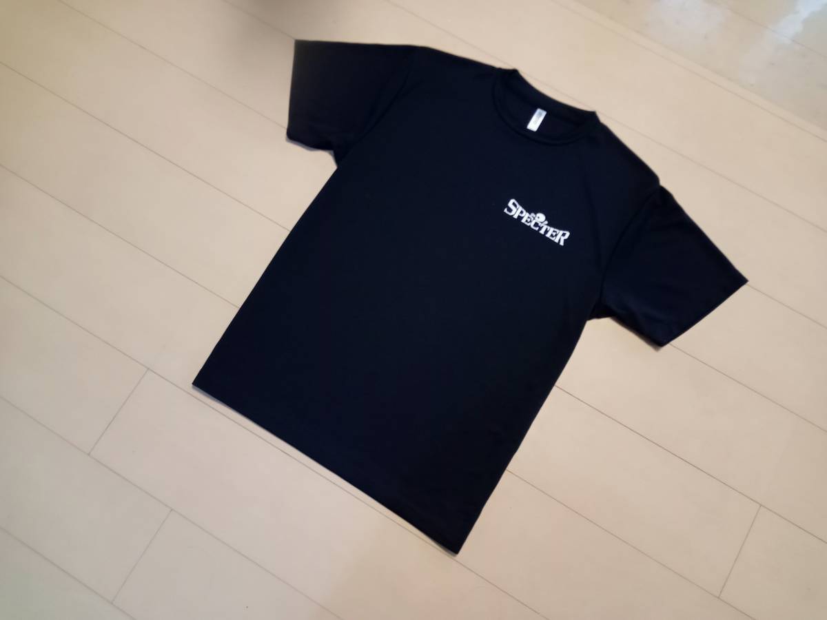 【新品未使用】スペクター Tシャツ ブラック 暴走族 旧車會 バイク ドライ素材 Lサイズ キャンペーン中_画像7