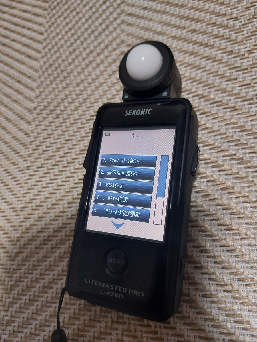 お気に入り】 sekonic l-478d セコニック デジタル露出計 現状 露出計