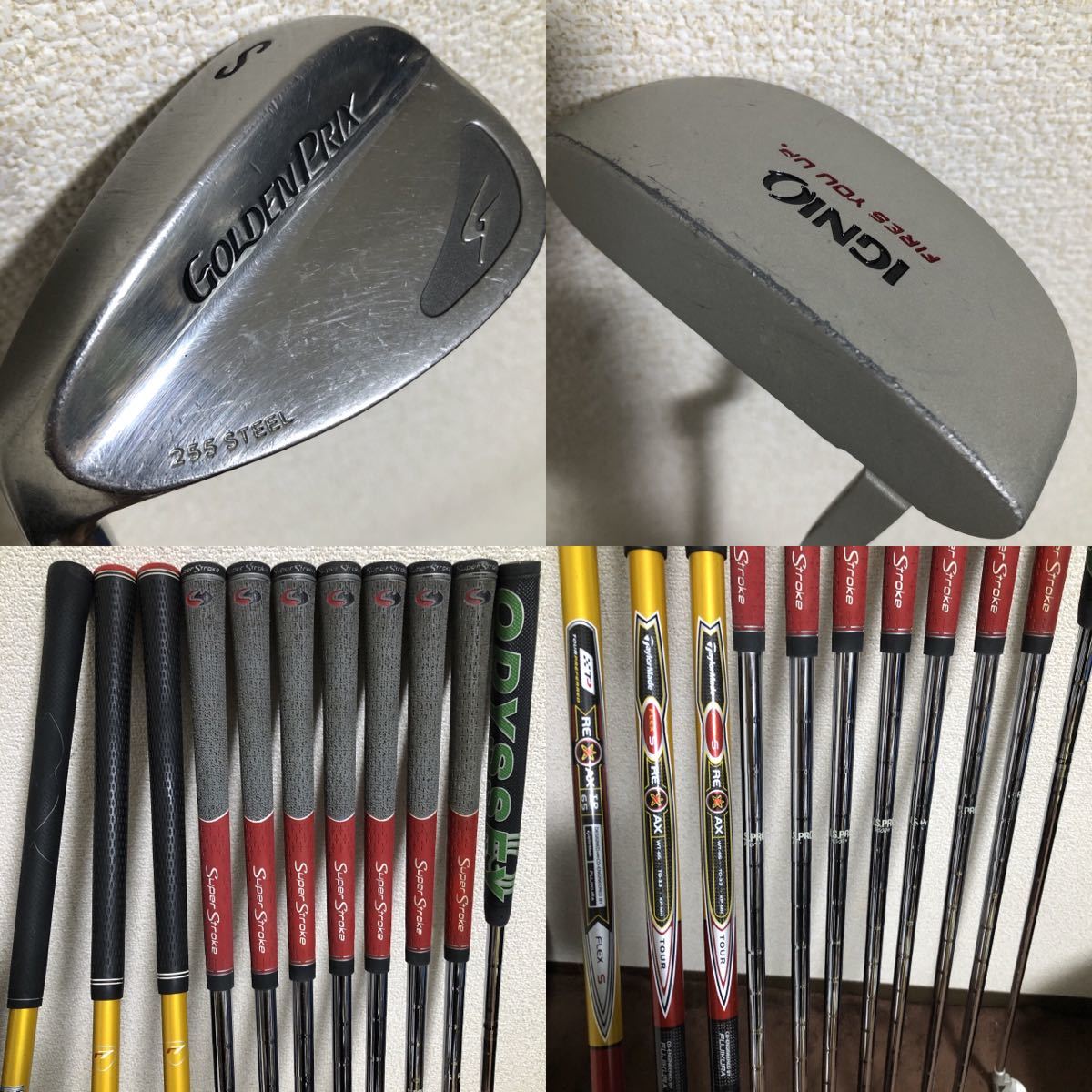 . promo Dell * gorgeous TaylorMade /tsuruya[S] full set * strongest Athlete height performance firmly practice do skillful . becomes want beginner . most recommended!